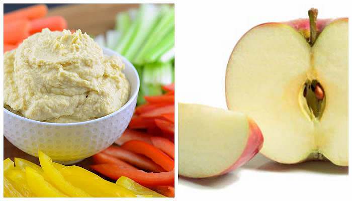 hummus-apple