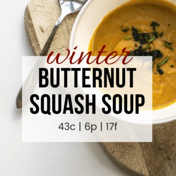 Butternut squash soup