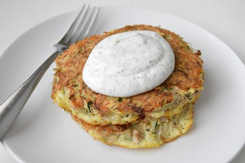 tuna zucchini cakes