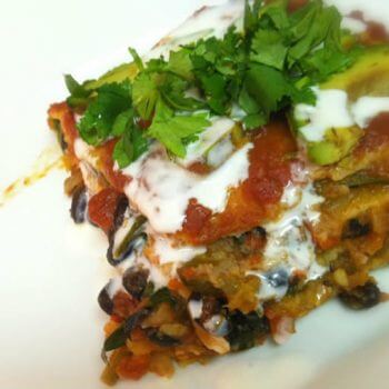 vegetarian-enchilada-pie