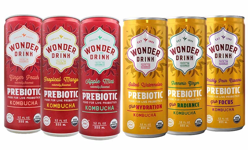 wonder drink prebiotic kombucha